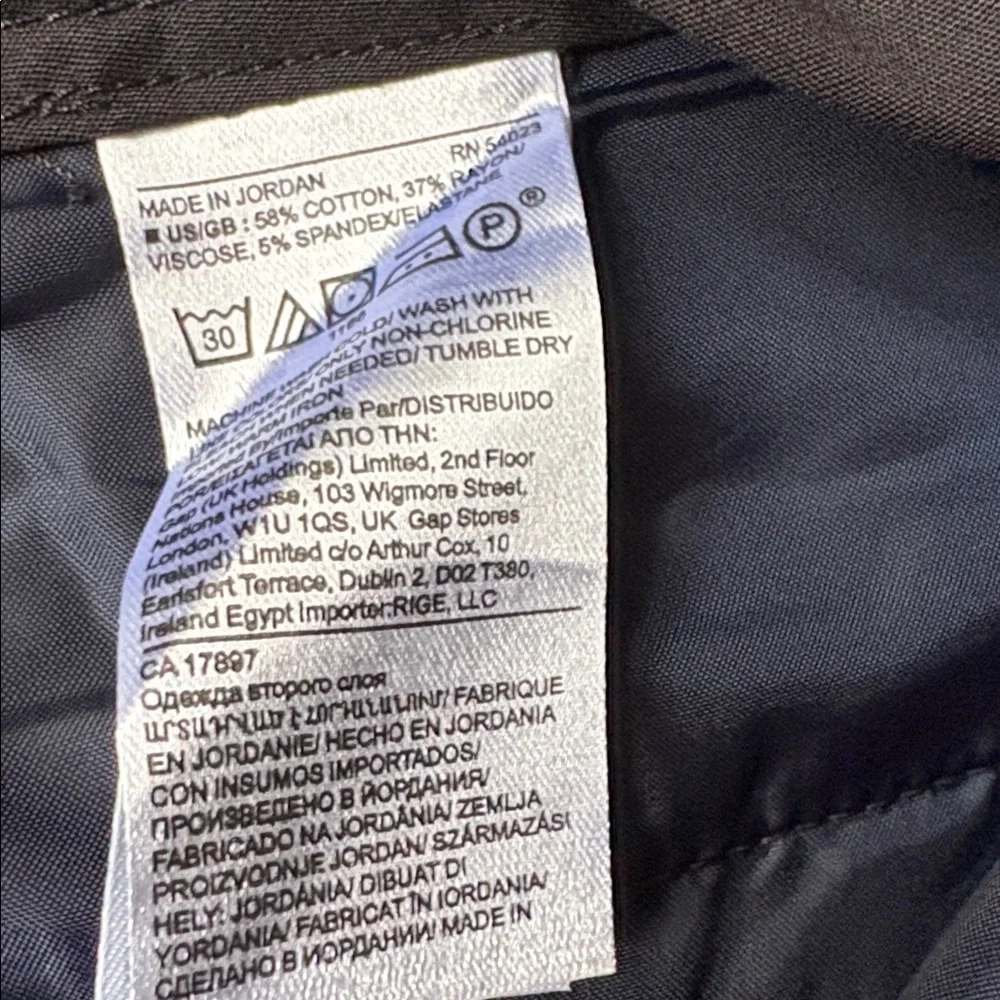 NWT Banana Republic Sloan Pants Sz. 8 - Picture 4 of 6